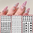 Stickers Nail Prints Decals Nail Art Airbrush Stencils Nail Art Template