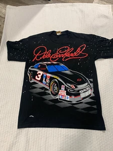 Nutmeg Dale Earnhardt Overall Design Front & Back The INTIMIDATOR T shirt Large - Picture 1 of 11