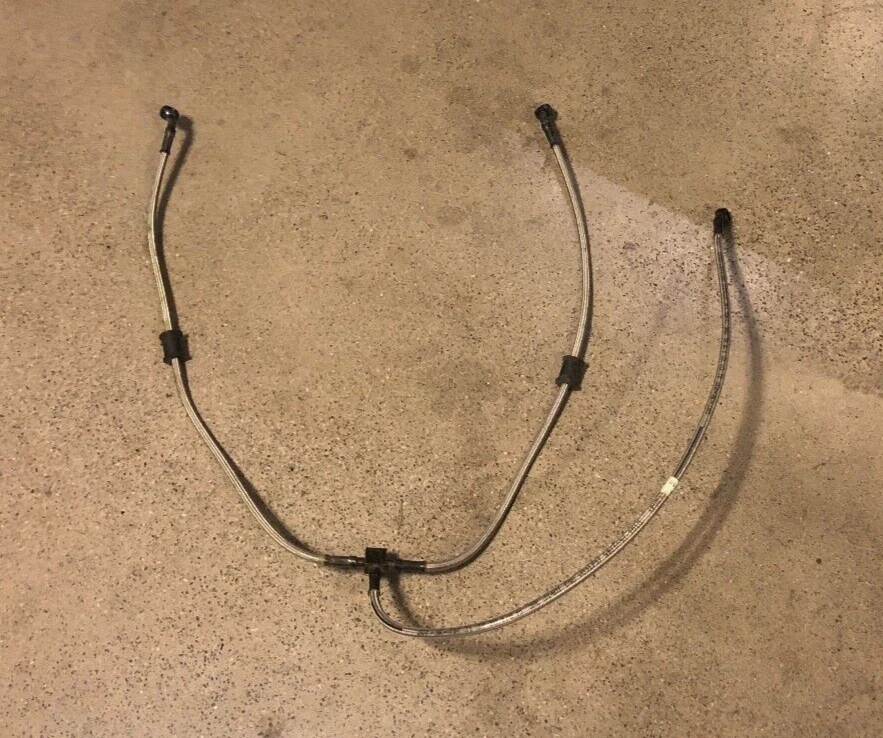 D.R.R. DRR DRX 50 70 90 CC 50CC 70CC 90CC MANGUERA LÍNEA FRENO DELANTERO ACERO INOXIDABLE Foto 1 de 1