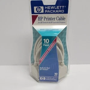 HP Hewlett Packard HP Printer Cable - 10 Feet - Factory Sealed - Picture 1 of 3