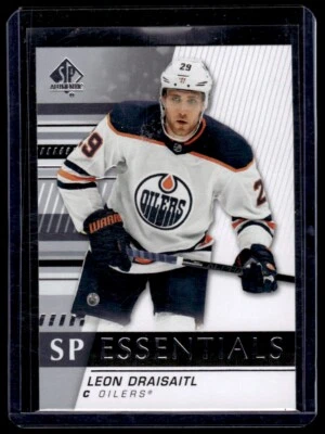 2020-21 Upper Deck SP Authentic Sp Essentials Leon Draisaitl Auto #SPE-LD - Image 1 of 2