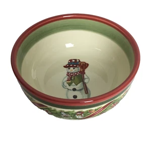Christopher Radko Christopher's Tree Ceramic 5 5/8" Soup Salad Serving Bowl - Picture 1 of 8
