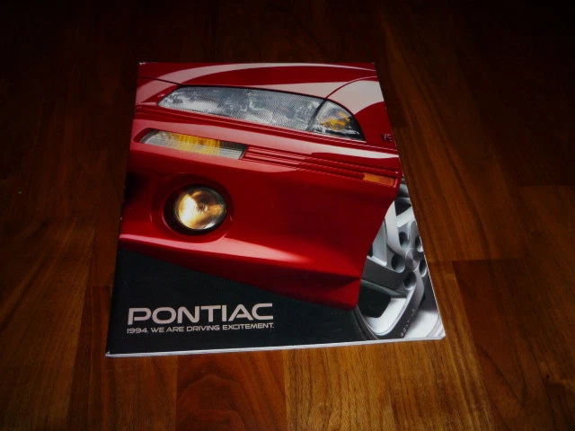 Pontiac Folleto Completo 1994 Pontiac Grand Am / Grand Prix / Bonneville / Sunbir Foto 1 de 1