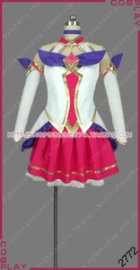 LOL Star Guardian Skin The Nine Tailed Fox Ahri Dress Clothes Cosplay Costume S0 - Picture 1 of 6