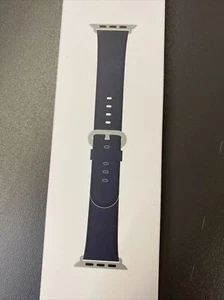 Genuine Apple Watch Band - 38mm / 40mm Midnight Blue Classic Buckle - MMAG2ZM / A - Imagen 1 de 5