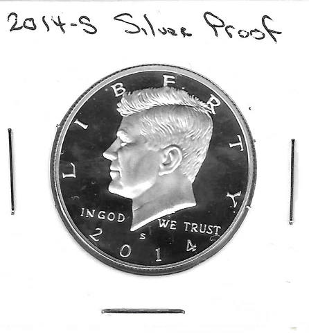 2014-S Silver Kennedy Half Proof Cover