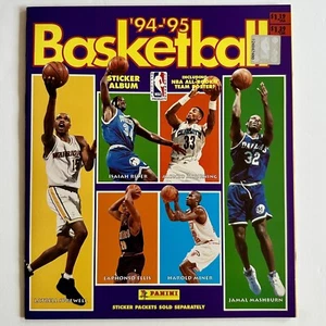 1994-95 PANINI BASKETBALL STICKER BOOK WITH NO Stickers/EXCELLENT++Condition/HTF - Picture 1 of 2