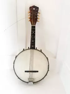 Vintage SS Stewart Banjo Mandolin - Picture 1 of 24