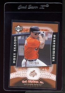 2005 Upper Deck Classics Post Season Performers #PP-CR Cal Ripken Jr. /999
