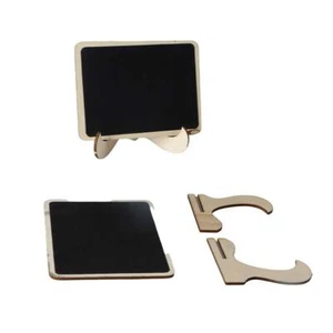 Rectangular Decoration Message Notice Board Chalkboard Blackboard With Stand - Picture 1 of 14