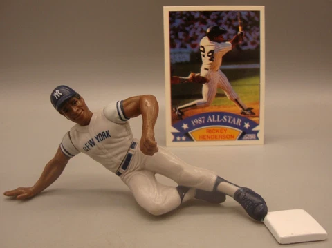 1988 LOOSE SLU STARTING LINEUP FIGURE RICKEY HENDERSON NEW YORK YANKEES Cover