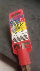 Bosch HCfc5011 1/2" pollice x 21 pollici Punta per martello rotante SDS-Max Speed-X (NUOVA) in carburo - Foto 1 di 3