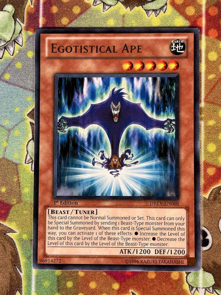 Yugioh Egotistical Ape DREV-EN008 Single - Image 1 of 1