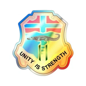 Adesivi fustellati olografici - 6° reggimento fanteria woTxt - Foto 1 di 2