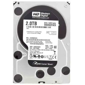 Disque Western Digital WD2002FAEX 2 To 7,2 K 64 Mo SATA III 3,5'' - Photo 1/7