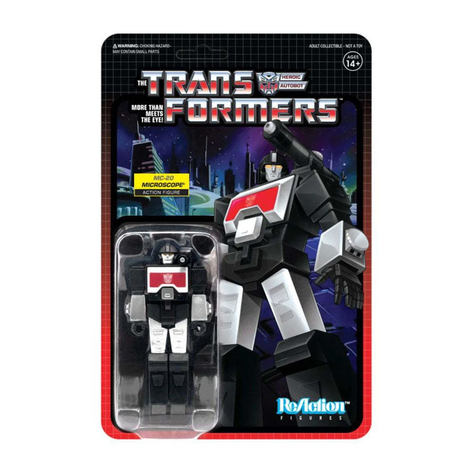 Transformers Perceptor MC20 Microscope Variant Highly Collectable ReAction 4" - Image 1 of 1