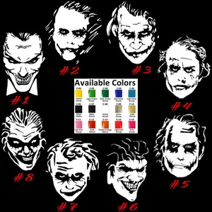 Joker Vinyl Decal Sticker Car Window Design Laptop Mastermind Batman USA Seller - Picture 1 of 15