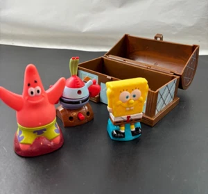 Wacky Launchers SpongeBob Patrick Mr. Krabs /Krusty Krab Restaurant Box Viacom - Bild 1 von 10