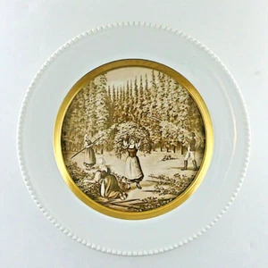 Fürstenberg Wandteller Sammelteller Veltins Brauerei Motiv 2 Hopfenernte - Bild 1 von 3