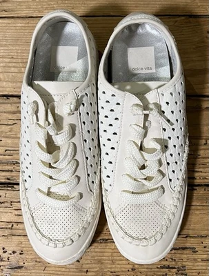 Dolce Vita Women’s Size 7.5 Ivory Soft Leather Sneakers - NWOT - Image 1 of 4