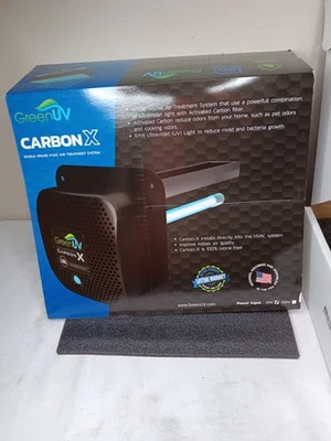 PURIFICADOR DE AIRE VERDE UV CARBONO X 24V HVAC UV-C LIBRE DE OZONO Foto 1 de 4