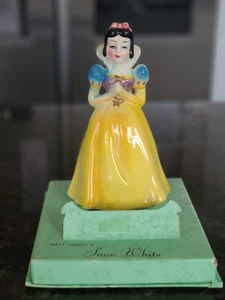 Disney 1960s Snow White Porcelain Figurine Wales 5" - Picture 1 of 5