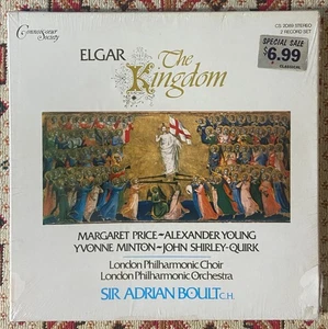 ELGAR - THE KINGDOM 2 LP BOX SET NEW SEALED BOULT - Imagen 1 de 4