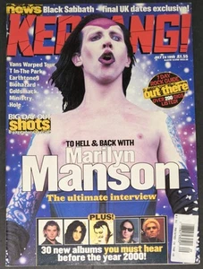 Kerrang Magazine July 1999 Marilyn Manson Ministry Hole Godsmack Biohazard - Imagen 1 de 15