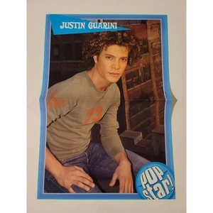 Justin Guarini 2 Page Poster with Mandy Moore on the back - Picture 1 of 2