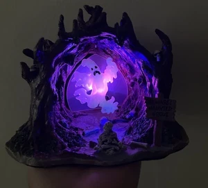 Lemax Spooky Town Halloween Haunted Grove beleuchtet & animiert OHNE BATTERIEN/KABEL - Bild 1 von 6