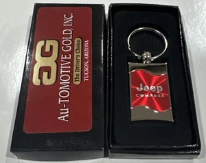 Llavero Jeep Compass ROJO Wave con licencia NUEVO EN CAJA - Imagen 1 de 1