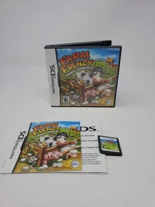 Farm Frenzy Animal Country Nintendo DS completo con manual en caja original - Imagen 1 de 9