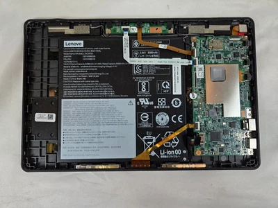 Lenovo 10e casing w/motherboard NO SCREEN *For Parts* - Image 1 of 2