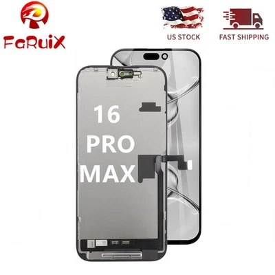 FARUIX Incell for iPhone 16 Pro Max Screen Replacement LCD A3296 3D Touch Assembly US