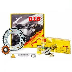 KIT TRASMISSIONE CATENA CORONA PIGNONE DID PREMIUM SUZUKI GSR 600 2009 2010 2011 - Imagen 1 de 2