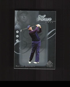 2001 Upper Deck SP Authentic #HR21 Retief Goosen PGA Golf Card - Picture 1 of 2