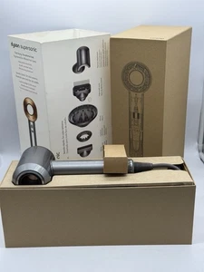 Dyson Supersonic 1600W Professional Hair Dryer SET x 5 STYLING D07 Nickel/Copper - Picture 1 of 7