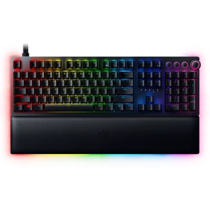 Razer Huntsman V2 Analog Wired Optical Gaming Keyboard Full Size Black US Layout - Picture 1 of 8