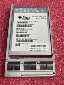 540-7793-01 Disque SSD SATA Sun 100 Go 2,5" pour stockage Sun 7410 avec CADDY - Photo 1/2