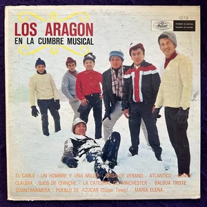 LOS ARAGON En la Cumbre Musical LP MUSART Mono Latin Garage Rock VG/VG+ - Picture 1 of 8