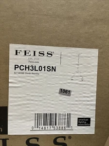 Feiss PCH3L01SN 3 Light Chandelier - Picture 1 of 7