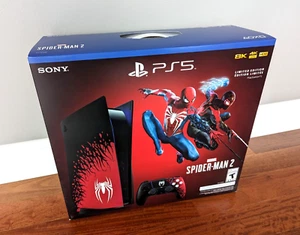 Nuevo✹ SISTEMA DE DISCOS DE CONSOLA PS5 SPIDERMAN 2 ✹ Playstation 5 Paquete limitado ✹ EE. UU. - Imagen 1 de 9