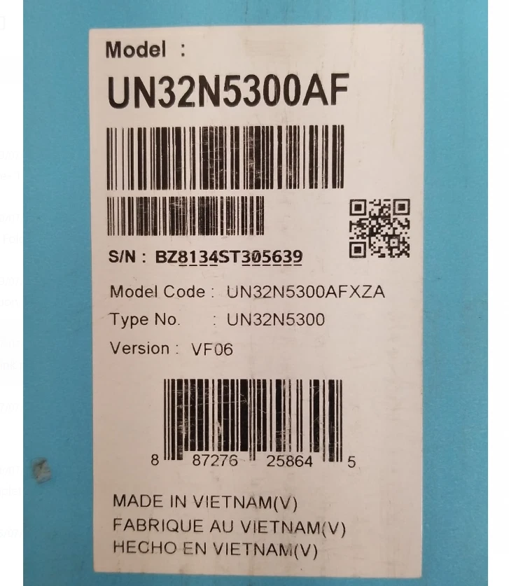 Samsung 5 Series  N5300 32-inch FHD 1080p SMART TV UN32N5300 - Brand New Sealed - Image 1 of 1