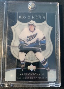 2022-23 Artifacts 2005-06 Clear Cut Retro Rookies Alex Ovechkin CCRR-9