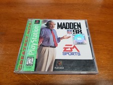 Madden NFL 98 (Sony PlayStation 1, 1997) Greatest Hits RARE PS1 Varient
