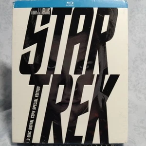 Star Trek (Blu-ray, 3-disc set, 2009) Special Edition Chris Pine Zoe Saldana SWB - Bild 1 von 6