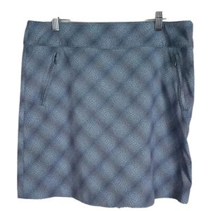 Annika Cutter and Buck Golf Women's Size 2 Skort Blue Gray - Picture 1 of 8