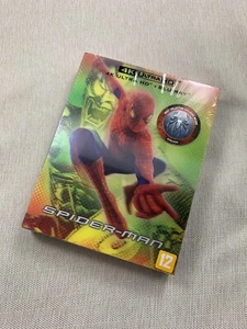 SPIDER-MAN 1 WEET COLLECTION LENTICULAR 4K BLU-RAY STEELBOOK,NEW/SEALED - Picture 1 of 10