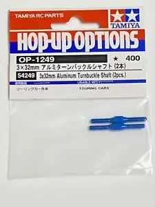 Tamiya 54249 Aluminium Turnbuckle Shaft 3x32mm Hop Up Options 1/10 NIP - Picture 1 of 6