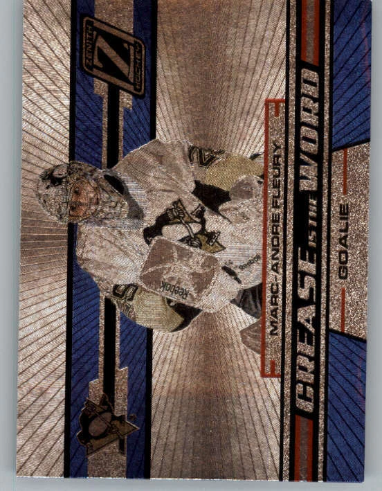 2010-11 Zenith Crease Is The Word #6 Marc-Andre Fleury (ref 162619)